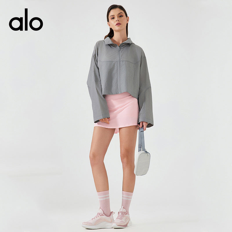 Pullover corto Alumni con zip 1/4