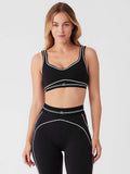 Completo Leggings YOGA a vita alta in tessuto Airbrush