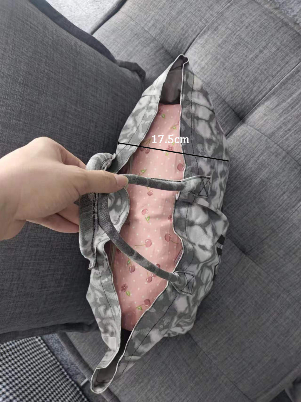 Borsa Yoga a tracolla in tela
